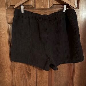 Madewell High Waist Black Women's Shorts